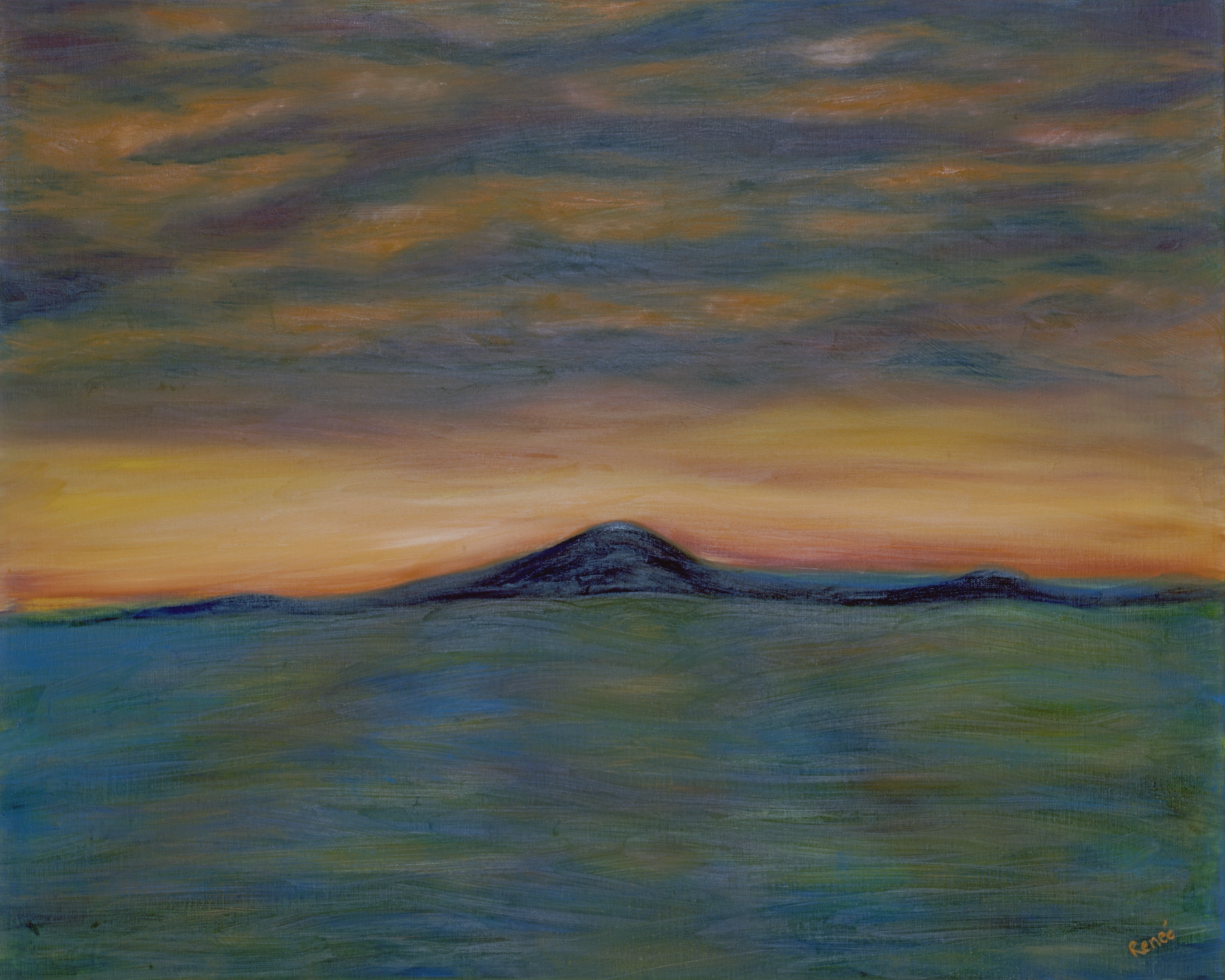 Oil on Canvas by Renee O'Connor